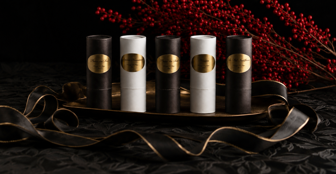 Collection de parfums d’ambiance présentée pour Noël – Lorenza Di Filippo